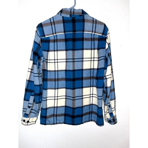 Patagonia Men's Fjord Flannel Long Sleeve Organic Cotton Shirt Size S - Picture 2 of 9